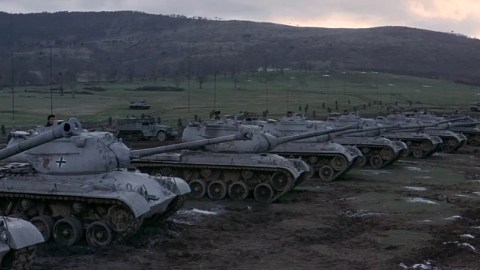 Záběr z filmu Bitva v Ardenách