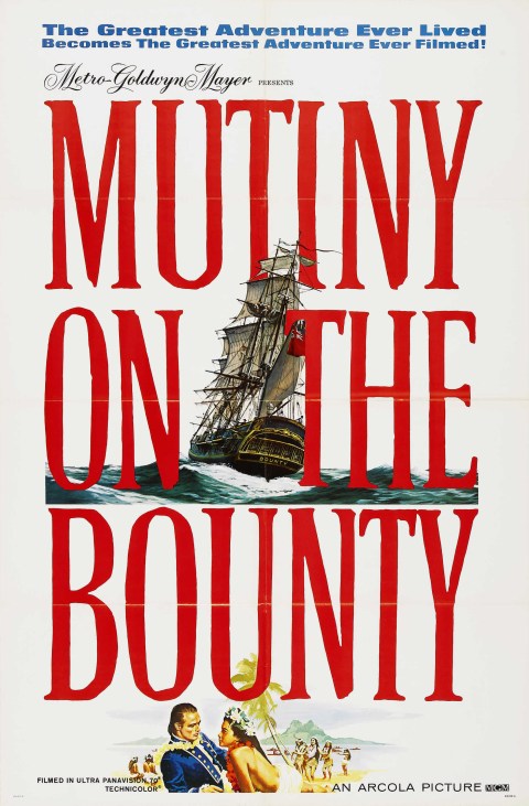 Plakát filmu Vzpoura na Bounty